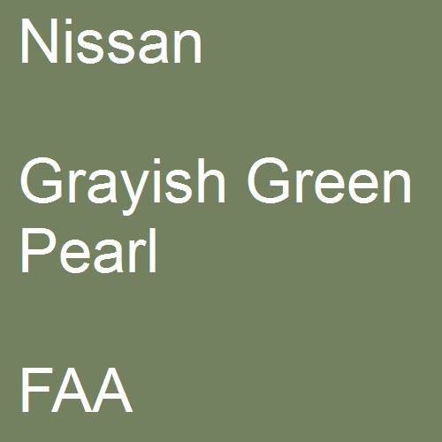 Nissan, Grayish Green Pearl, FAA.